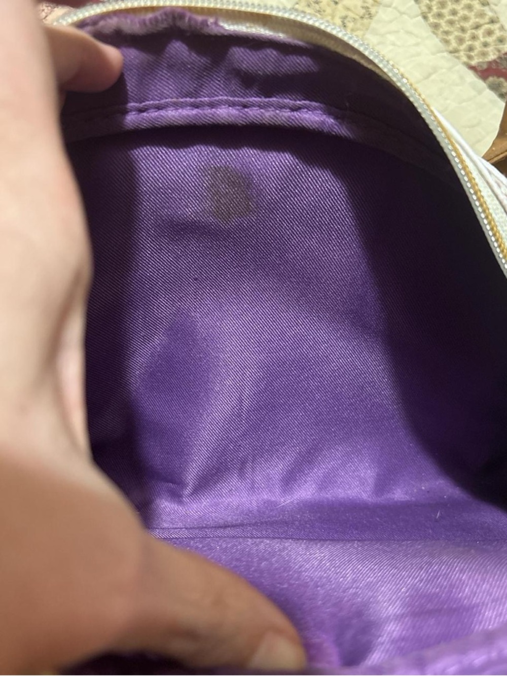 Victoria's Secret Pink and Tan Logo Dome Satchel - Picture 3 of 5
